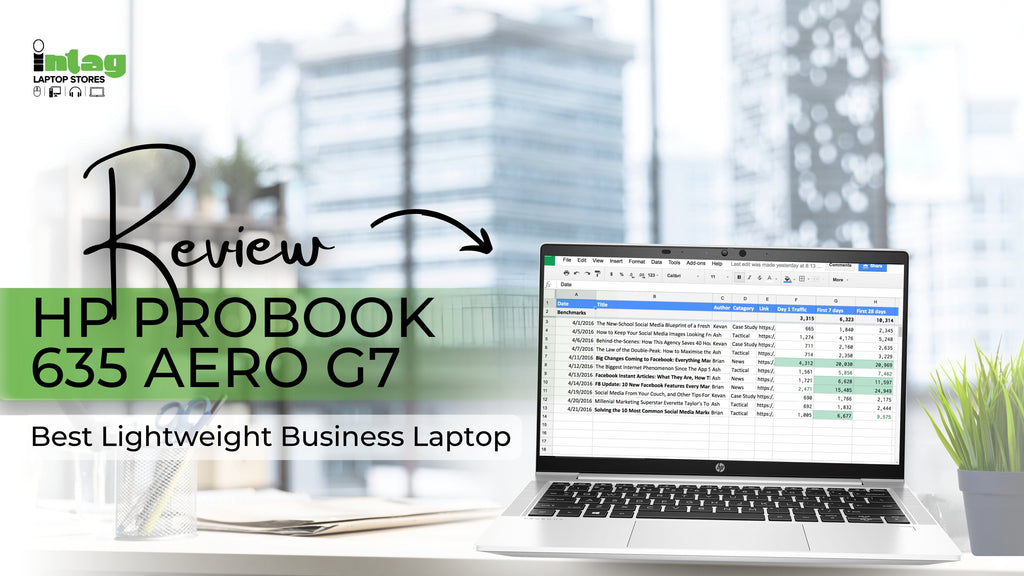 HP ProBook 635 Aero G7 Review: Best Lightweight Business Laptop