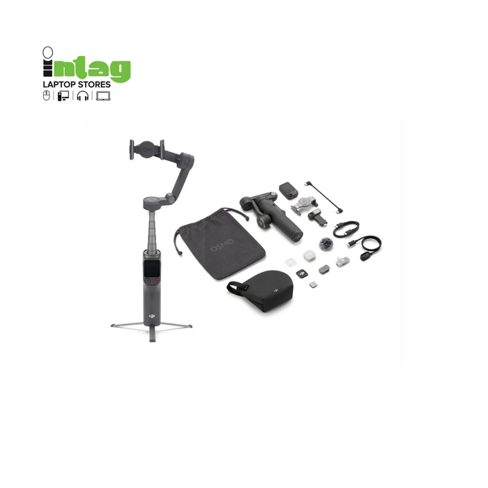 DJI Osmo Mobile 8P Creator Combo | Gimbal with Mic Mini 2 and FrameTap