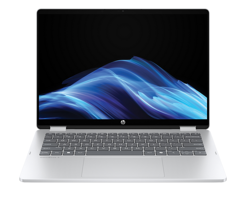 HP OmniBook Flip 14 | Intel Core 5 120U | 8 GB RAM DDR5 | 512 GB SSD NVMe | Intel Graphics | Windows 11 Professional Licensed | 14" 2K Touch x360 Convertible Display