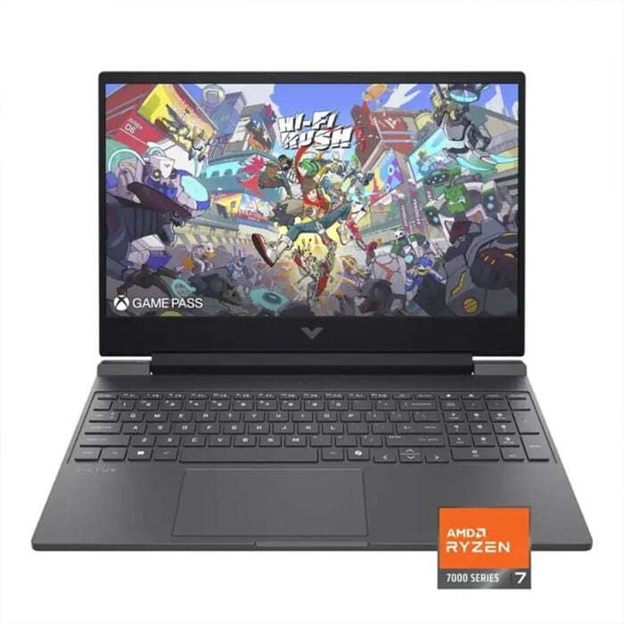 HP Victus 15-fb3093dx | AMD Ryzen 7 7445HS APU [1] | 16GB DDR5 RAM | 512 GB PCIe Gen4 NVMe SSD | NVIDIA GeForce RTX 4050 6GB Dedicated | 15.6" FHD IPS 144Hz Display | Windows 11 Licensed