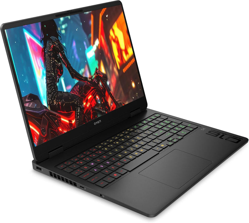HP Omen 16 | AMD Ryzen 9 8940HX | 32 GB DDR5 RAM | 1 TB SSD NVMe | NVIDIA GeForce RTX 5060 8 GB Dedicated GPU | 16″ 2K IPS Display, 144 Hz | Windows 11 Licensed