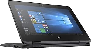 HP ProBook X360 11 G2 2-in-1 11.6 Inch Touchscreen Laptop PC | 4 GB RAM | 192 GB SSD | Intel Celeron Processor