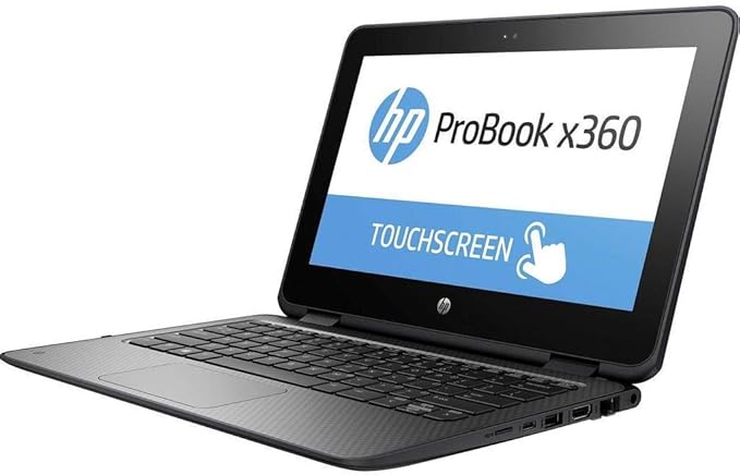 HP ProBook X360 11 G2 2-in-1 11.6 Inch Touchscreen Laptop PC | 4 GB RAM | 192 GB SSD | Intel Celeron Processor