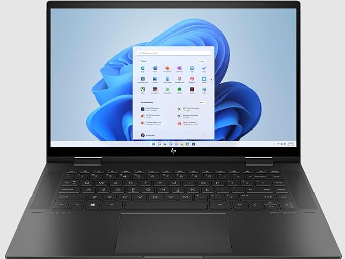 HP Envy 15 X360 2 in 1 FH0023DX - Ryzen 7 7730U 16GB Ram 512GB SSD 15.6 Inch Touch Screen with Windows 11 License