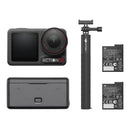 Dji Osmo Action 5 Pro|40MP 4K120 Action Camera | 4hr Battery |20m Waterproof, 3 Batteries + 1.5m Rod .