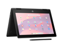 HP Fortis Flip G1m 11 inch Chromebook | MediaTek Kompanio 520 | 8 GB LPDDR4x RAM | 64 GB eMMC storage | ARM Mali-G52 MP2 Integrated Graphics | ChromeOS | 11.6" HD Touch Display, 180° Lay-Flat | Wi-Fi 6 + Bluetooth 5.3
