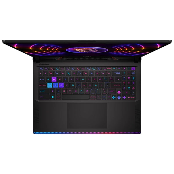 MSI Raider i9 13950HX upper view