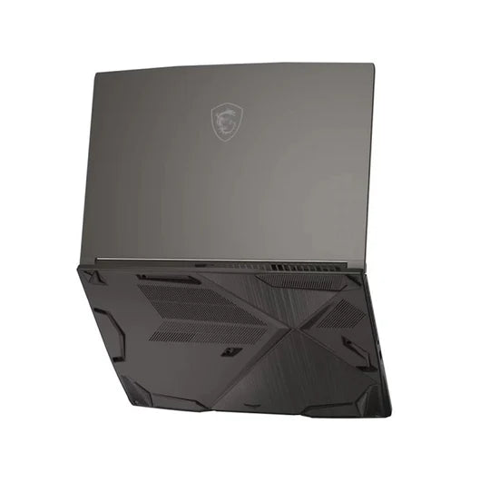 MSI Thin 15 gaming laptop RTX 3050 Full back view