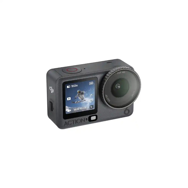 HP DJI Osmo Action 6 Laptop | 8K Square-Sensor Action Cam with Variable f/2.0-f/4.0 Aperture | 13.5-Stop Dynamic Range, and 4-Hour Battery. — angle 3 view