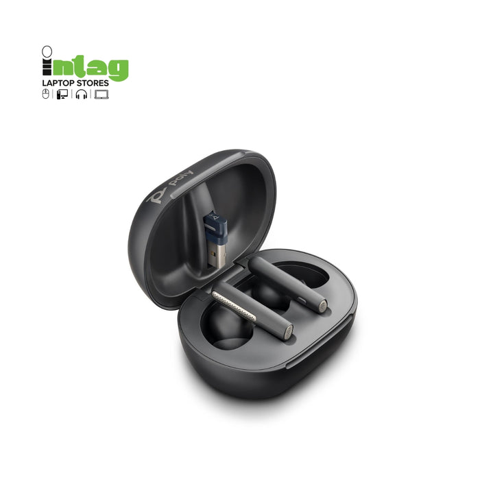Poly Voyager Free 60 UC | Wireless Earbuds | Black Box
