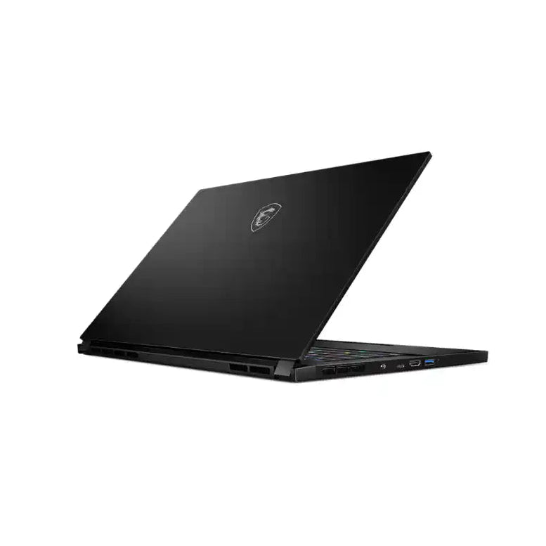MSI MSI GS65 Stealth Laptop | Intel Core i7-11800H | 16GB RAM DDR4 | 512GB SSD NVMe | NVIDIA GeForce RTX 3070 GPU | 15.6" FHD (1920 x 1080), IPS, 240Hz — angle 3 view